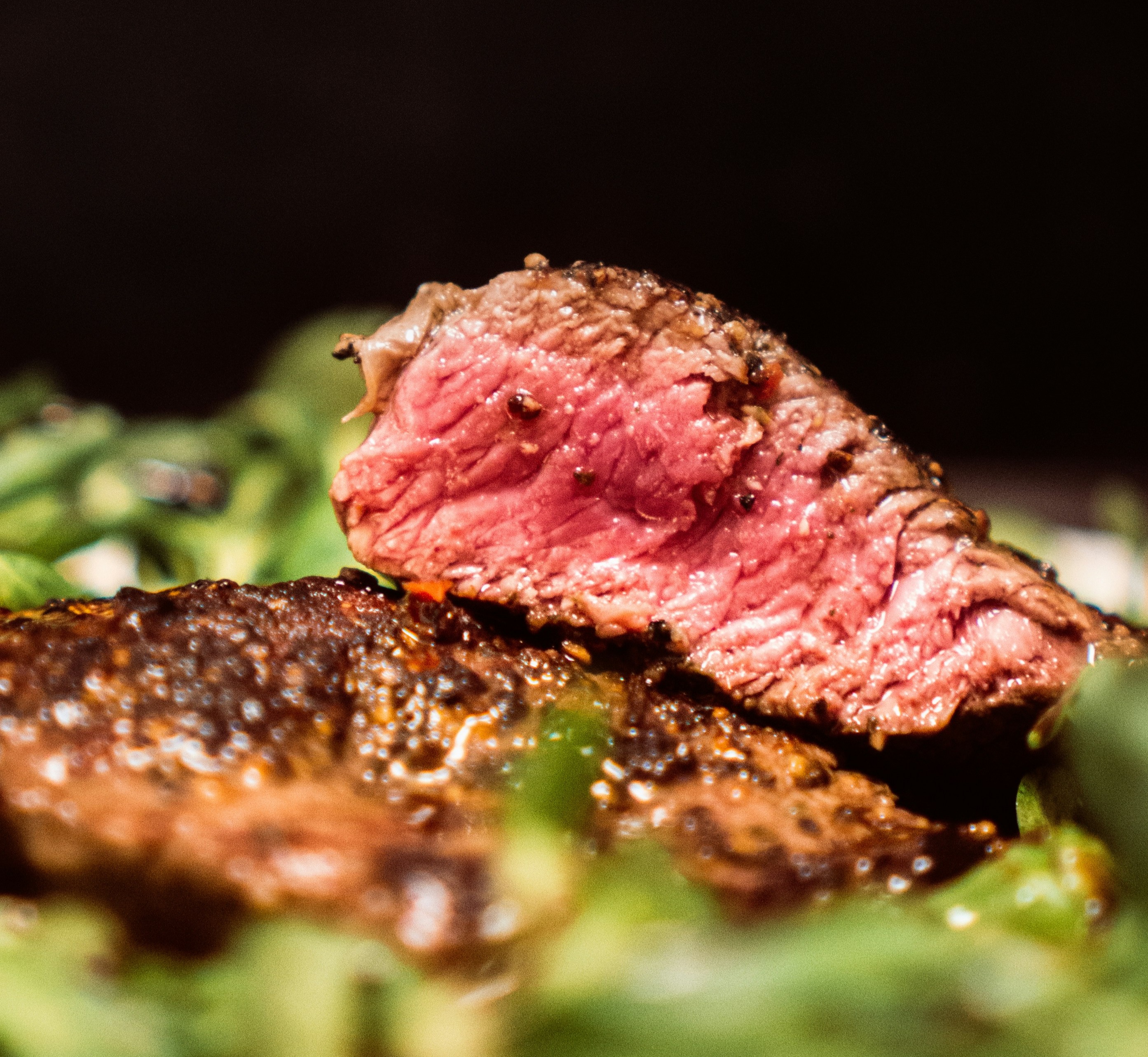 Hot skillet with oil